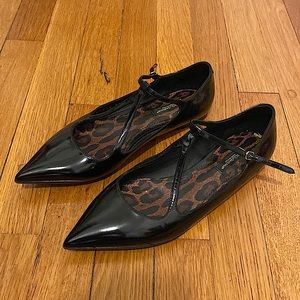 Dolce & Gabbana Black Ballerina Flats Size 37.5